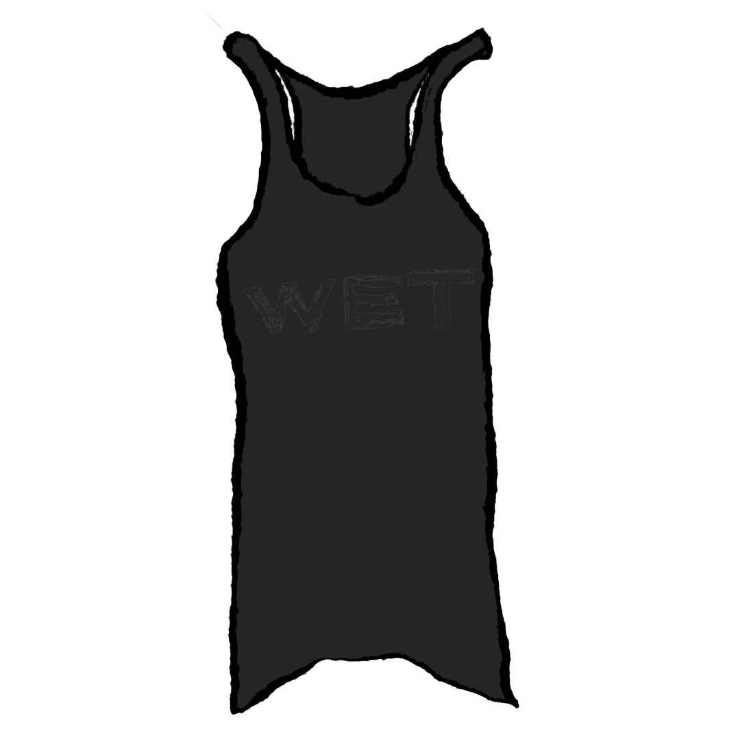 Yeezy YZY MOWALOLA BLACK WET TANK product image