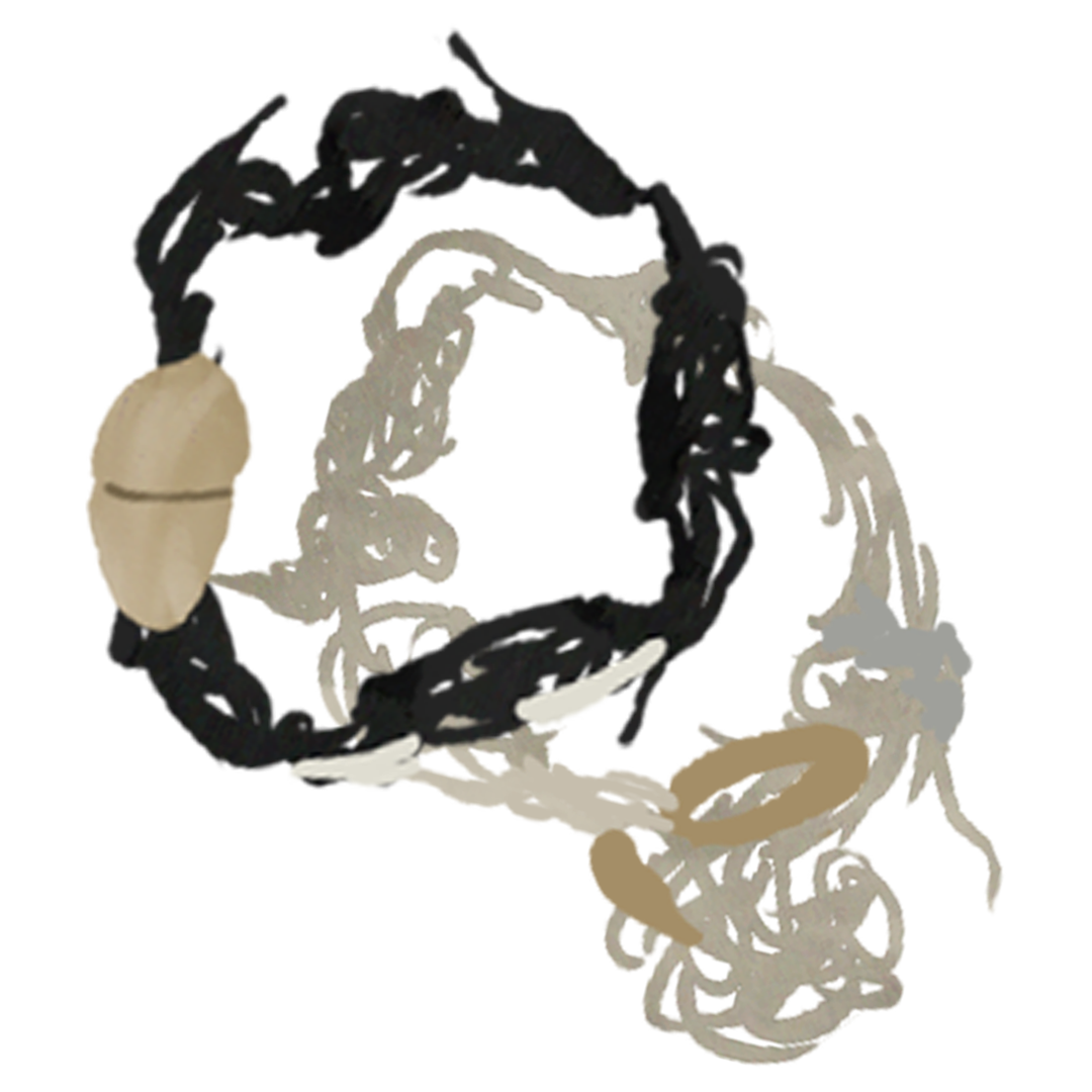 Yeezy Wool and Gold Bracelets product image