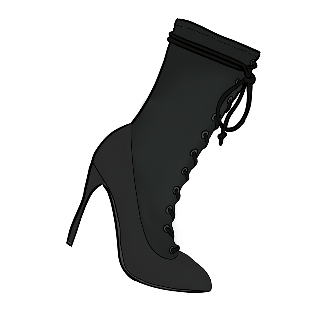 Yeezy STRETCH CANVAS LACE UP BOOT HIGH product image
